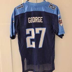Eddie George Titans Jersey